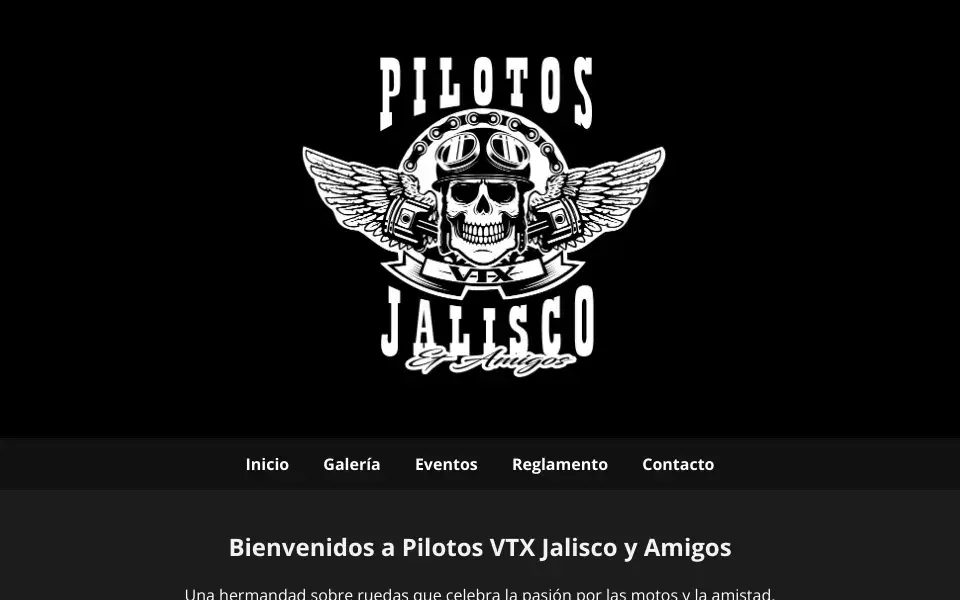 Vista del proyecto Pilotos VTX Jalisco
